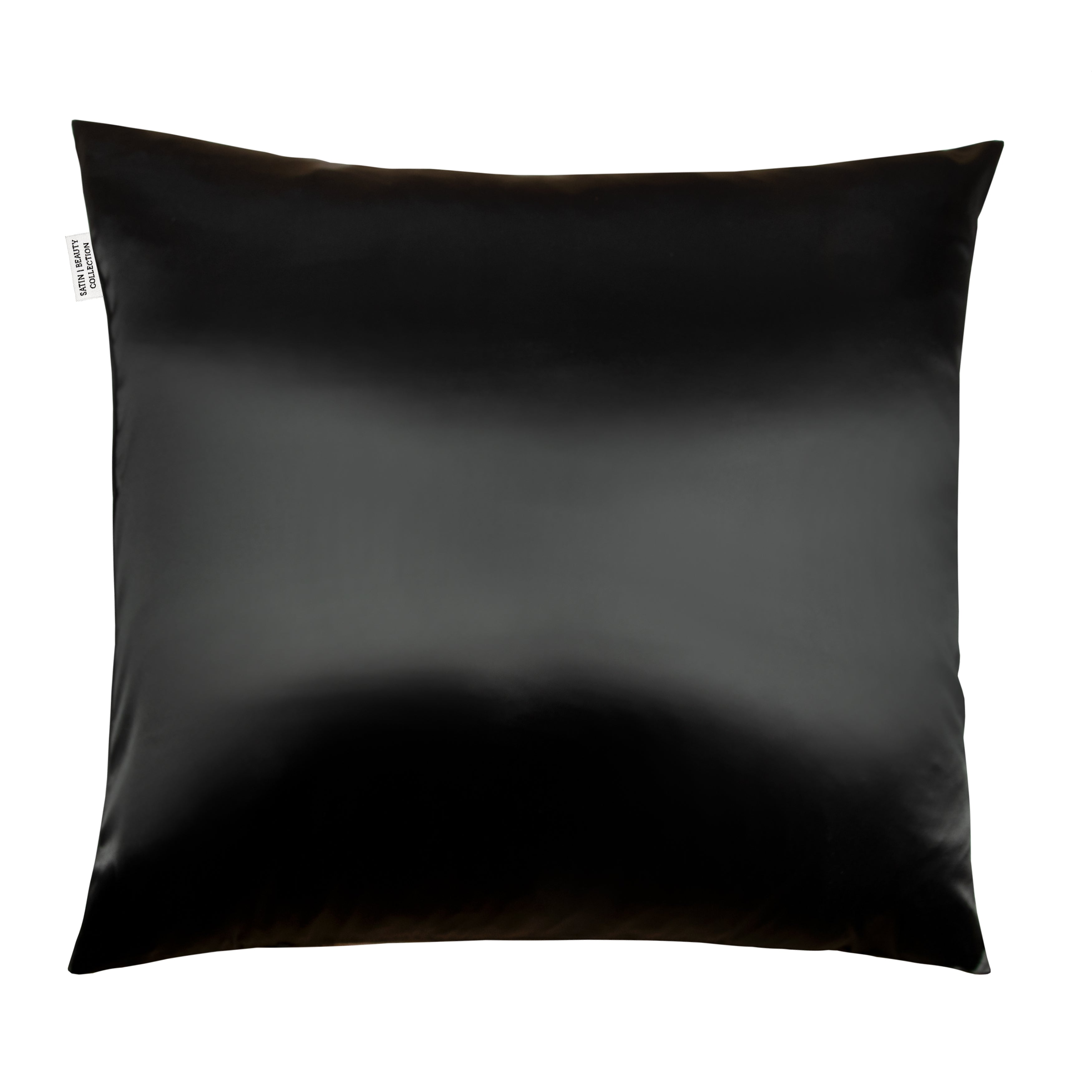 Satin Pillow - Black (65x65)